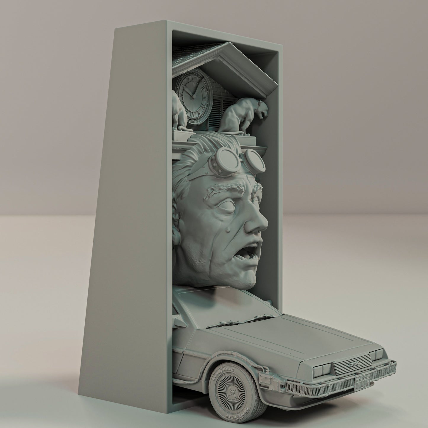 Back to the Future Book Nook