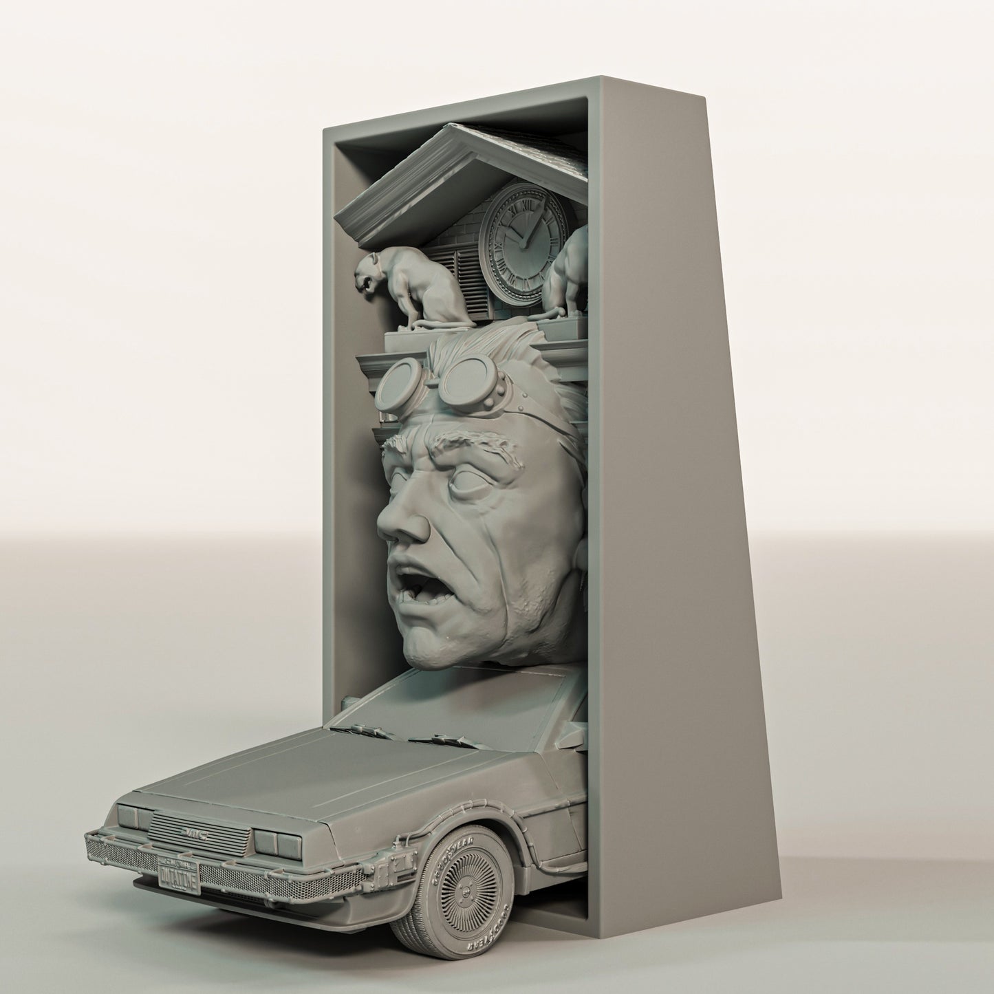 Back to the Future Book Nook