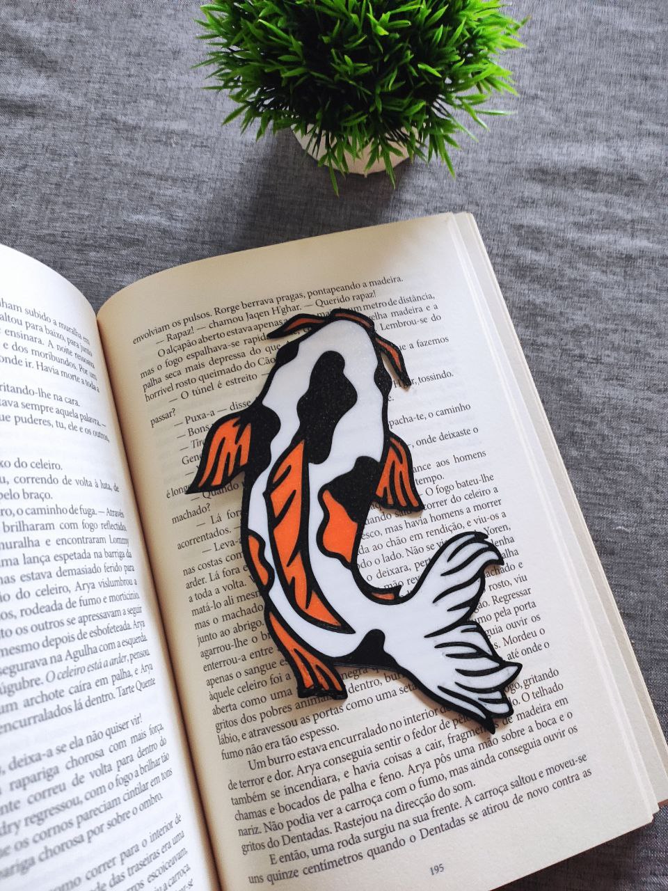 Koi Bookmark
