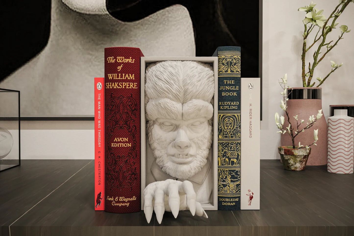 The Wolf Man Book Nook