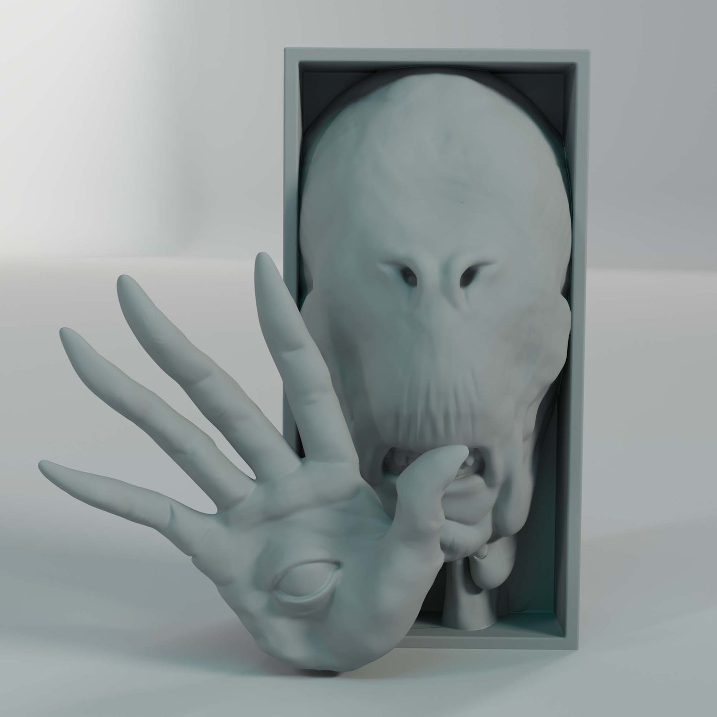 Pale Man Book Nook