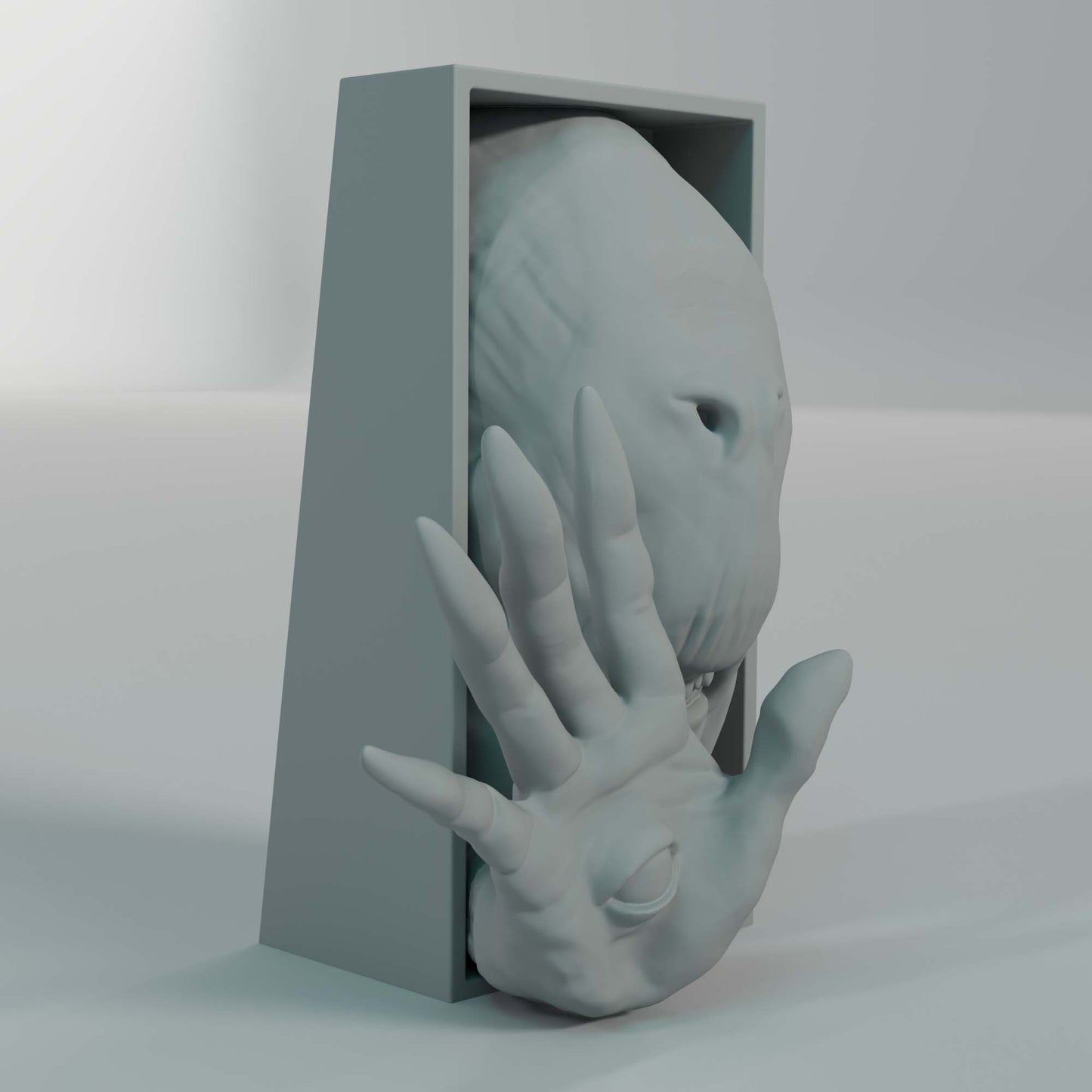 Pale Man Book Nook