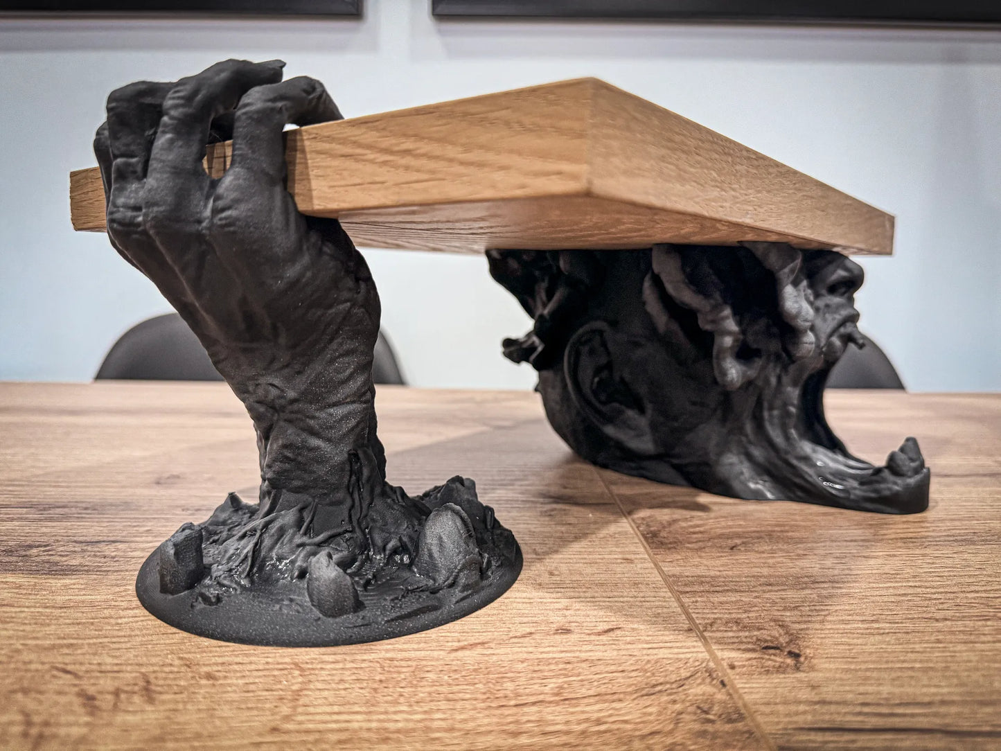 Zombie Monitor Riser and PS5 Controller Holder