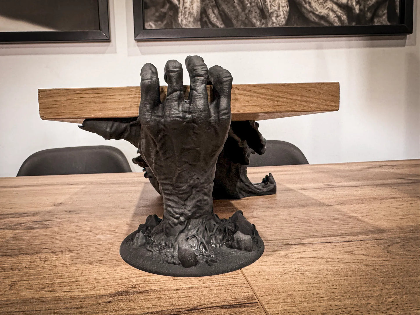 Zombie Monitor Riser and PS5 Controller Holder