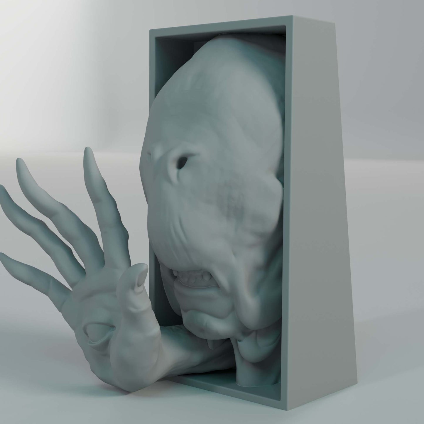Pale Man Book Nook