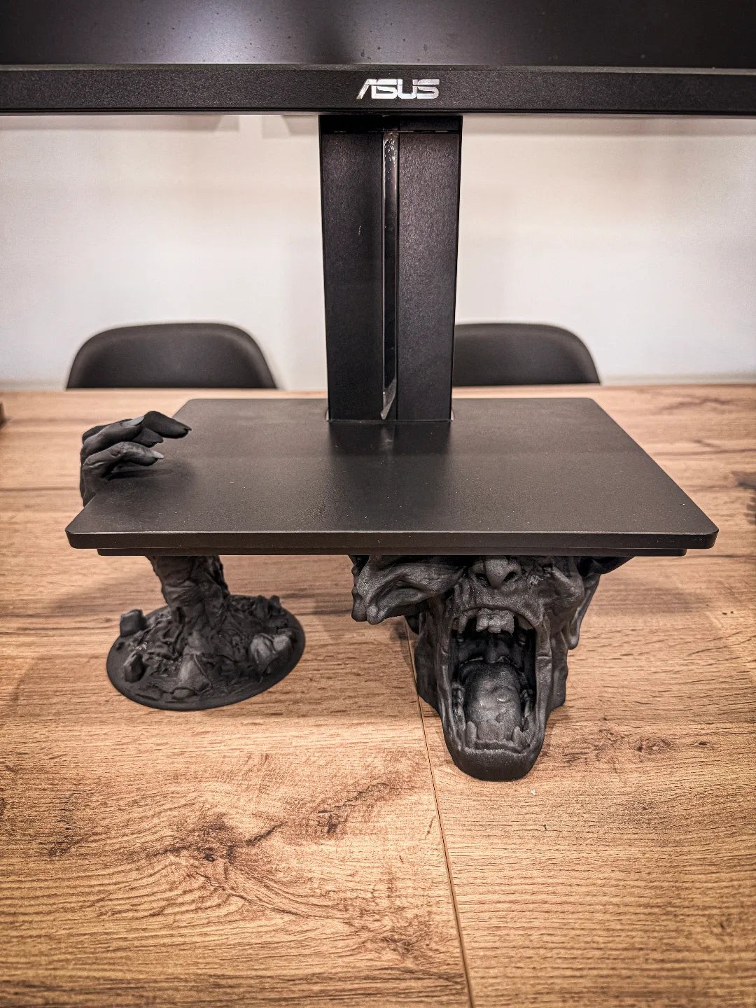 Zombie Monitor Riser and PS5 Controller Holder