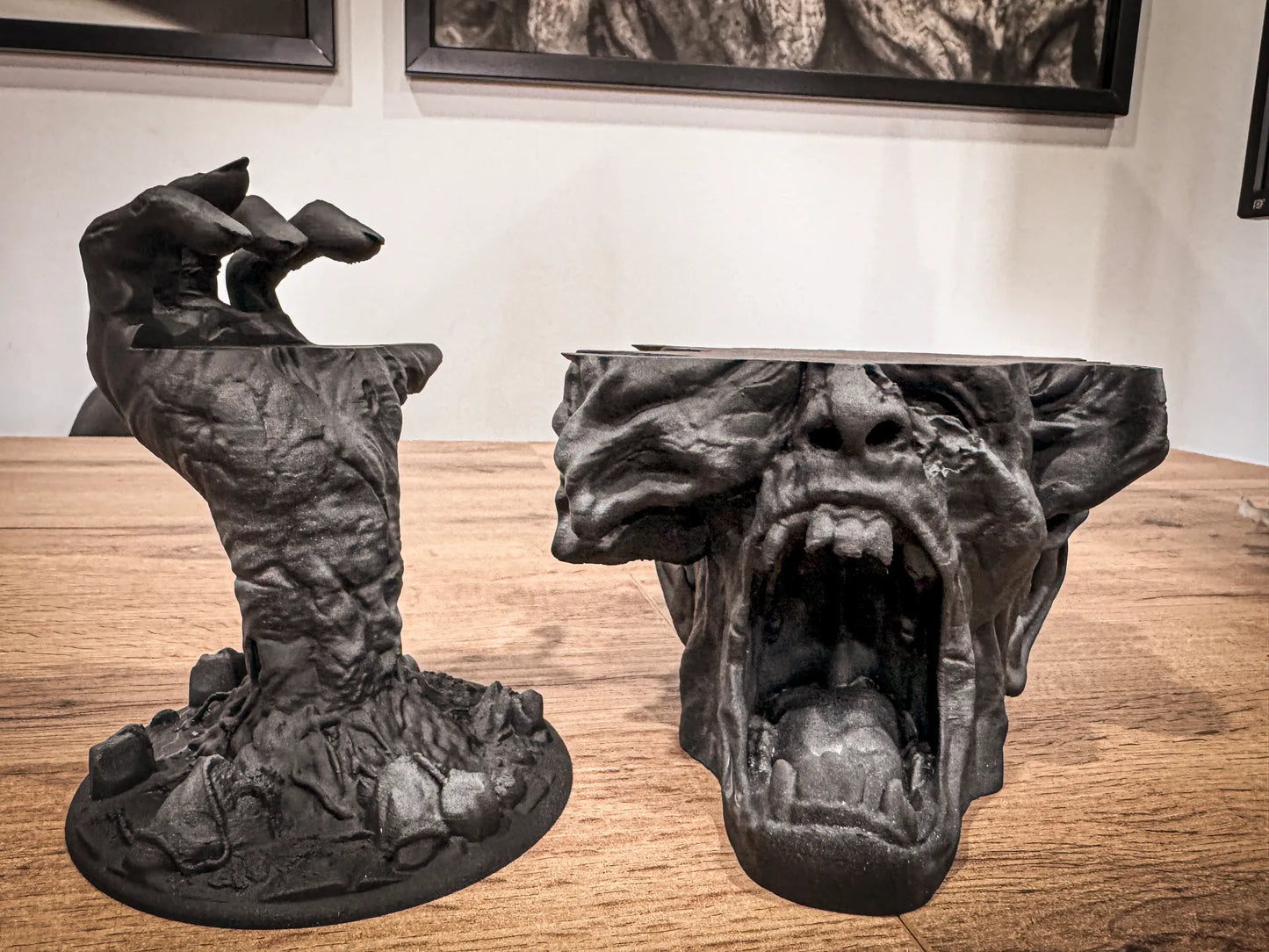 Zombie Monitor Riser and PS5 Controller Holder