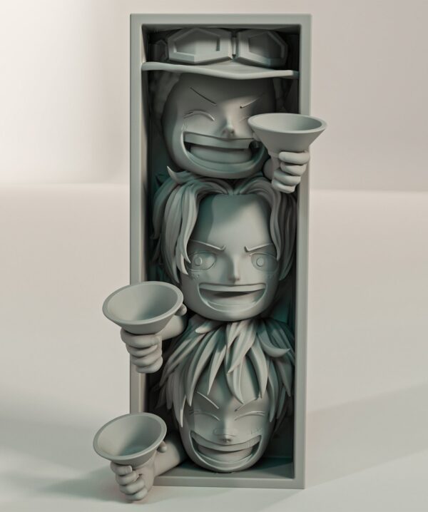 Luffy Ace Sabo Manga Nook