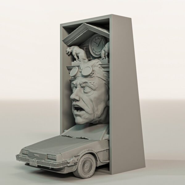 Back to the Future Book Nook